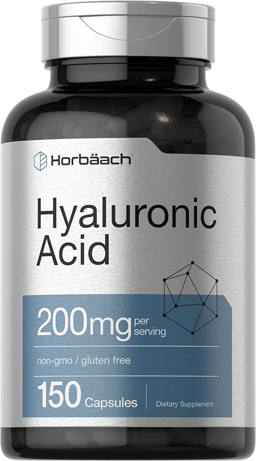 Ácido Hialurônico,  200mg, 150 Cápsulas, Horbaach
