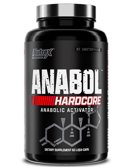 Anabol Hardcore, Ativador Anabólico Construtor muscular, 60 Comprimidos, Nutrex