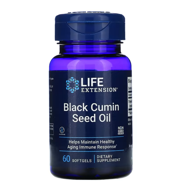 Black Cumin, Seed Oil, 500mg, 60 Softgels, Life Extension