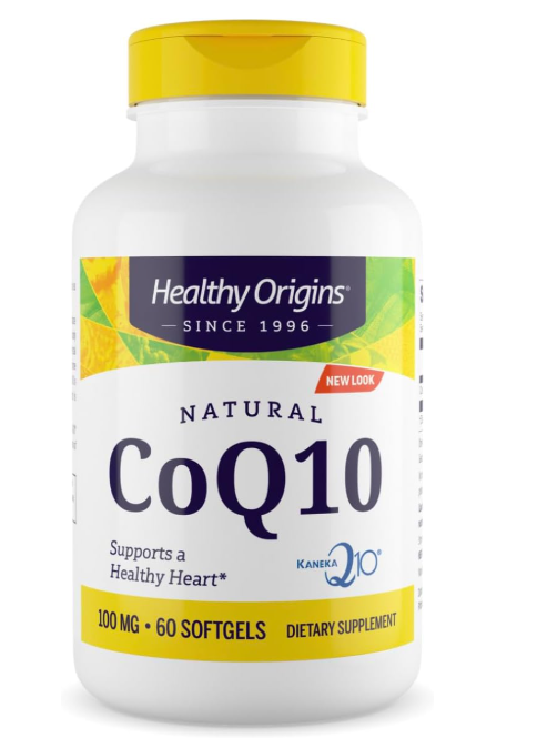 Coenzima COQ10 100mg, 60 Softgels, Healthy Origins