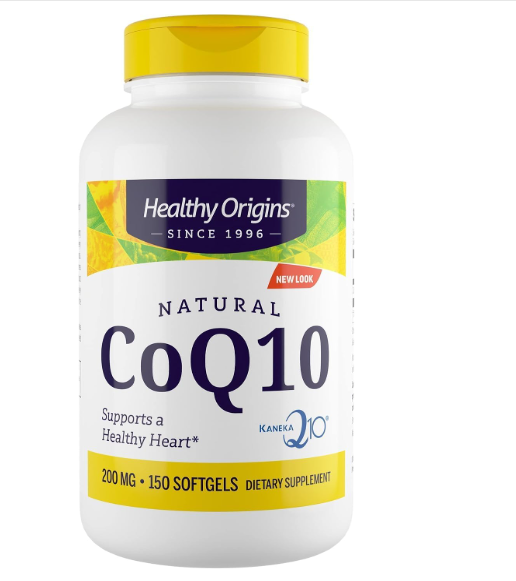 Coenzima CoQ10 200mg, 150 Cápsulas, Healthy Origins