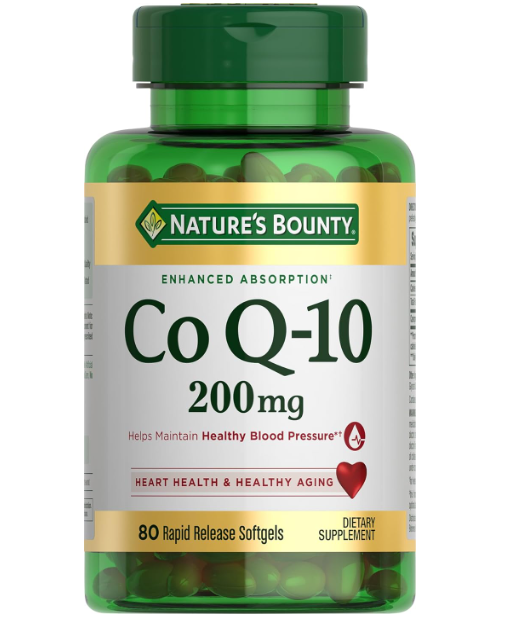 Coenzima CoQ10, 200mg, 80 cápsulas, Nature's Bounty