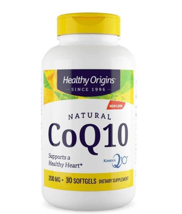 Coenzima CoQ10, Coq10 200mg, 30 Softgels, Healthy Origins