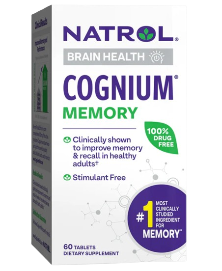 Cognium Memory (Memoria) 60 Comprimidos, Natrol