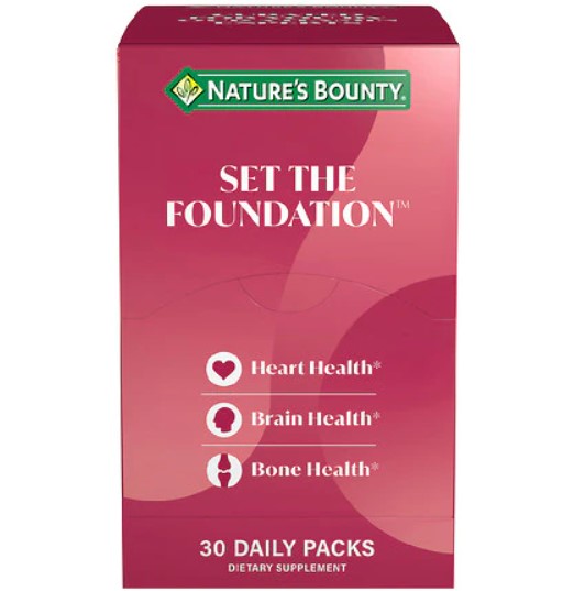 Combinaçao para a vida feita pela Nature's Bounty , 30 pacotes de pílulas de vitamina