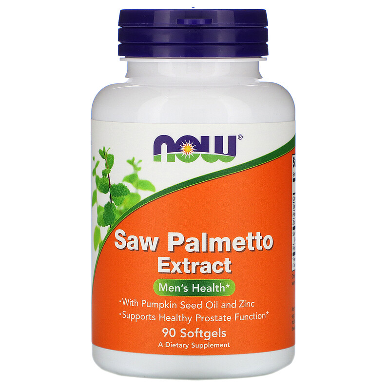 Extrato de Saw Palmetto, 160mg, 90 Cápsulas, Now