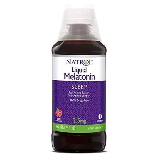 Melatonina Liquida 2.5 mg, 237ml, Natrol