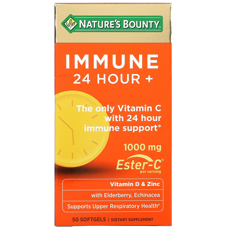 Multivitaminico Imune 24 horas+, 500mg, 50 Softgels, Nature's Bounty