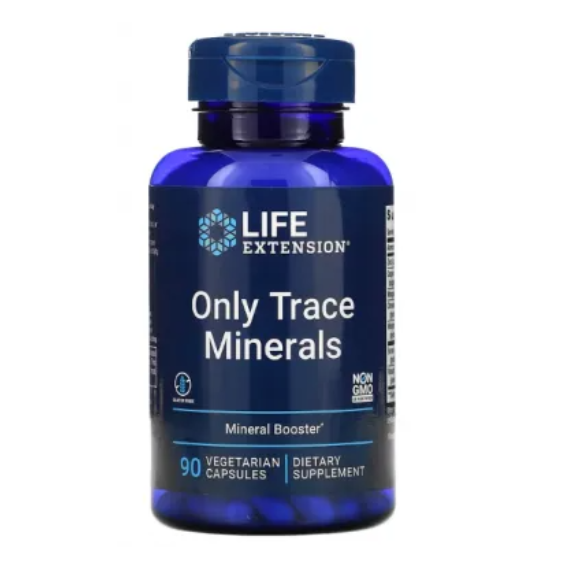 Only Trace Minerals, Oligoelementos, 90 Cápsulas Life Extension