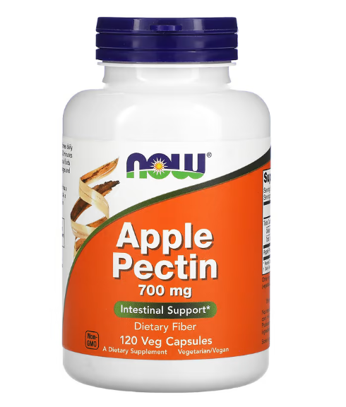 Pectina de Maçã, 700mg, 120 Cápsulas, Now