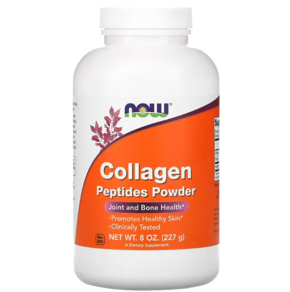 Peptídeos de Colágeno em Pó, 227 g (8 oz), Now