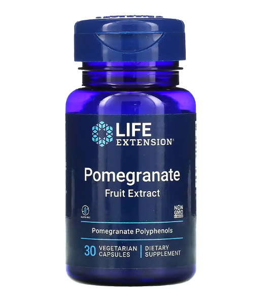 Pomegranate, Extrato de Romã, 30 Cápsulas, Life Extension