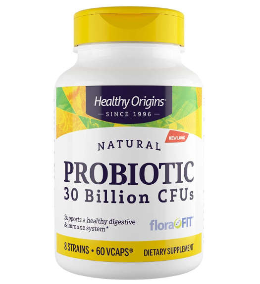 Probiótico 30 bilhões, 60 Cápsulas, Healthy Origins