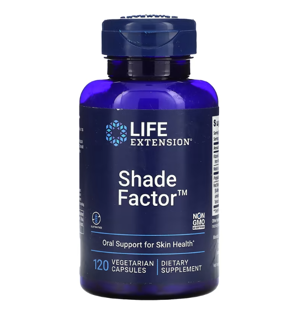 Shade Factor (fator de sombra), 120 Cápsulas, Life Extension