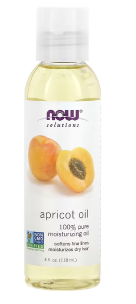 Solução, Óleo de Damasco, 118ml, Now