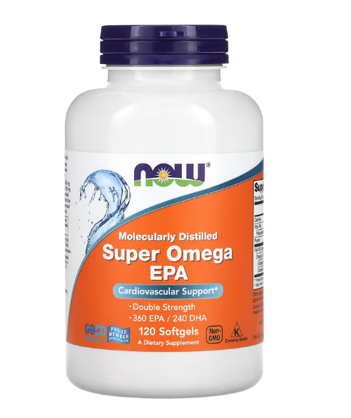 Super Ômega 360 EPA/240DHA, 120 Cápsulas, Now