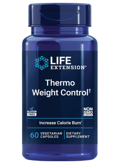 Thermo Weight Control,  Perda de Peso Saudável e Termogênese, 60 cápsulas, Life Extension