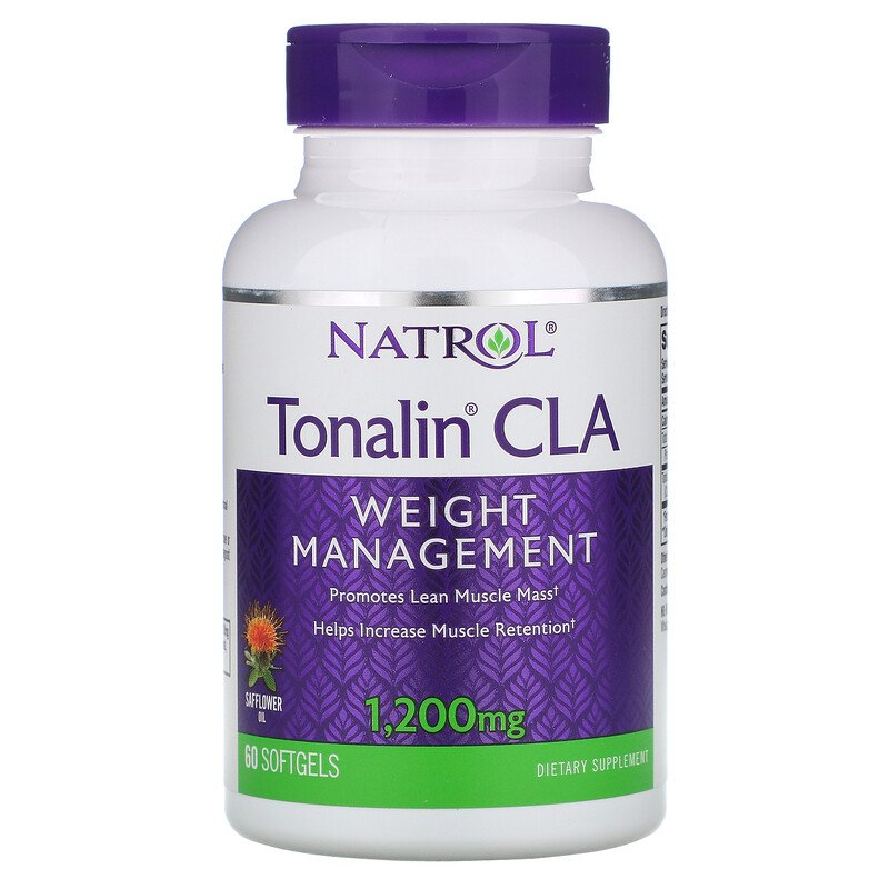 Tonalin CLA, 1200mg, 60 Cápsulas, Natrol