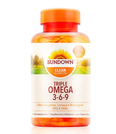Triple Omega 3-6-9, 120 Softgels, Sundown