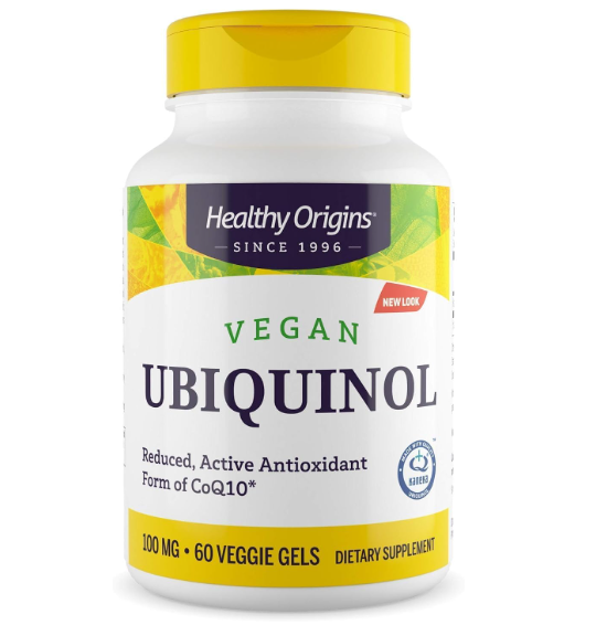 Ubiquinol, CoQ10 100mg, 60 Cápsulas, Healthy Origins