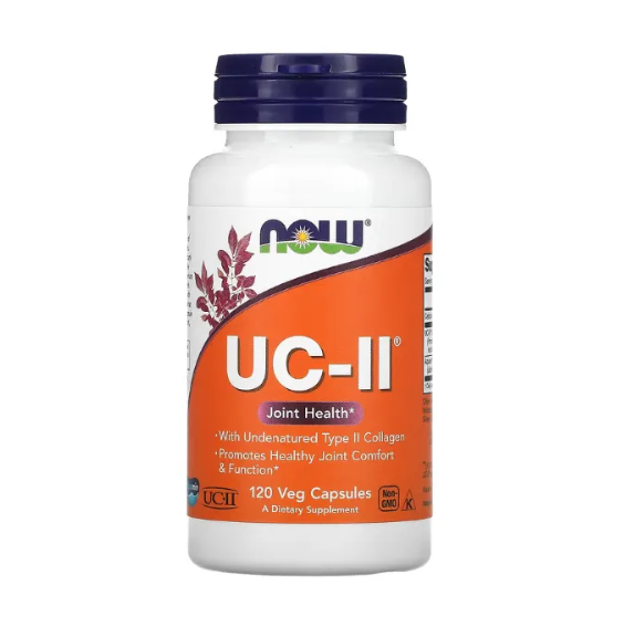 UC-II, Colágeno Tipo II, Saúde das articulações, 40mg, 120 Cápsulas, Now