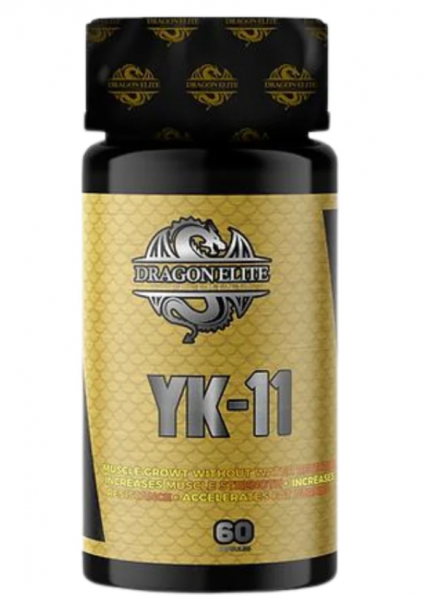 YK-11 5mg, Auxilio a Construção Muscular, 60 Capsulas, Dragon Elite