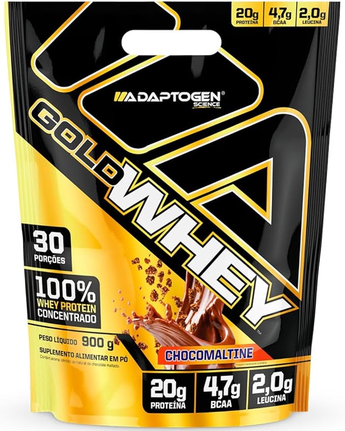Gold Whey 900g Chocomaltine - Adaptogen